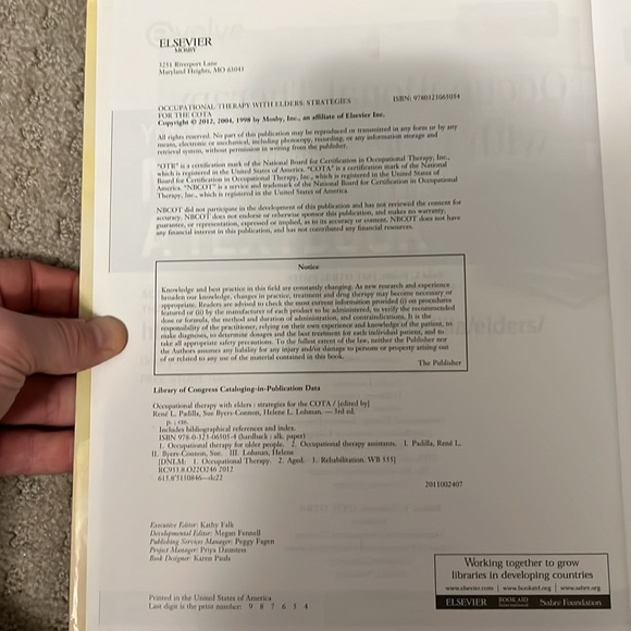 Occupational Therapy with Elders: Strategies for the COTA - Picture 3 of 3